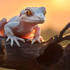 Biały Jeż - Gekon Biały, Glonojad Biały