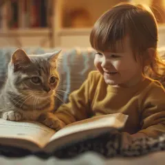 Dlaczego koty i dzieci mogą się zaprzyjaźnić? Budowanie relacji w rodzinie