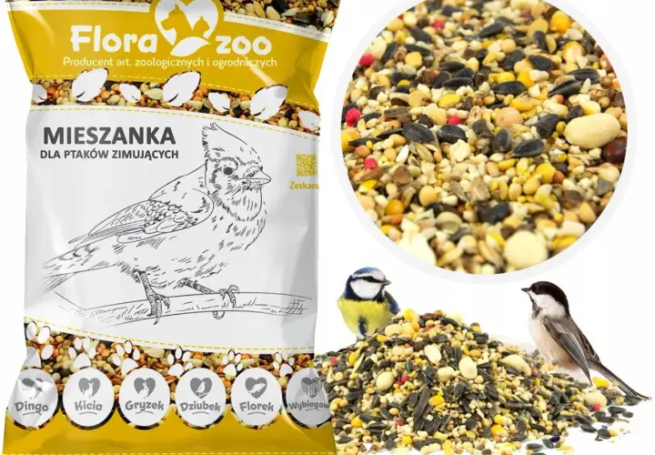 Jakie ziarna dla ptaków zimujących wybrać, by pomóc im przetrwać mrozy?